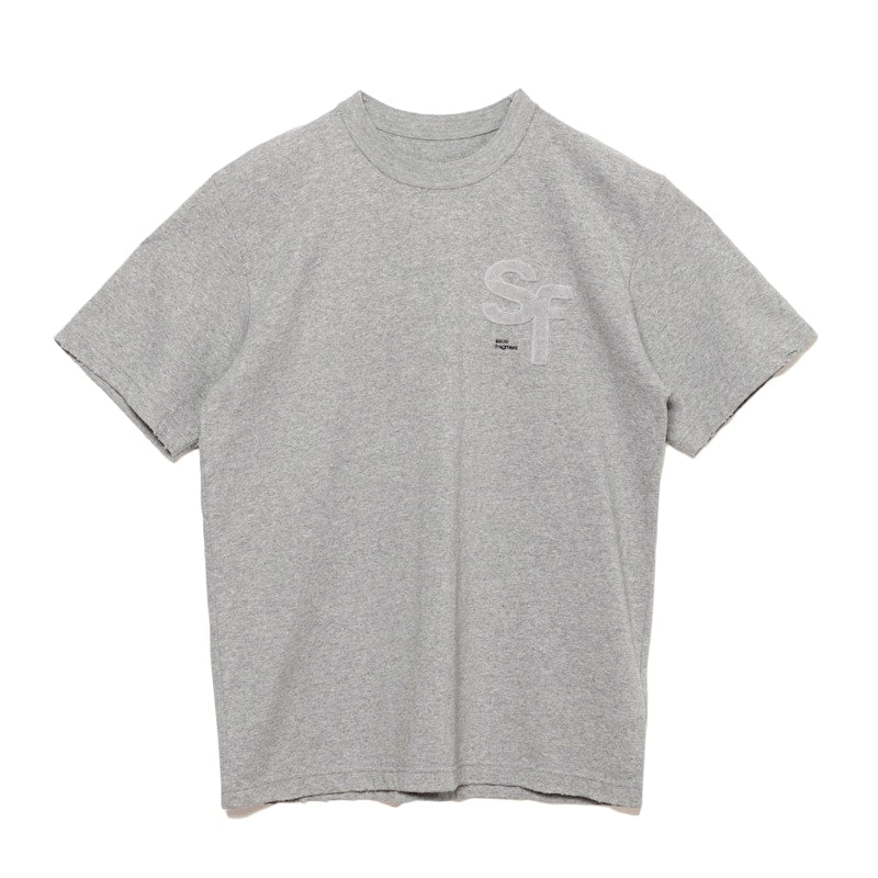Sacai x Fragment The Classic T-shirt Grey