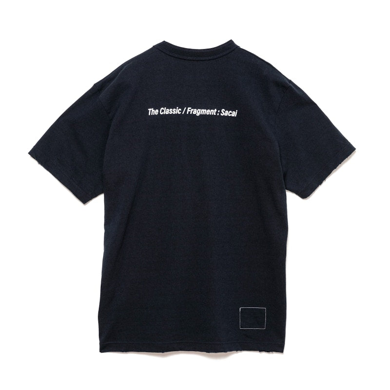 Sacai x Fragment The Classic T-shirt Navy