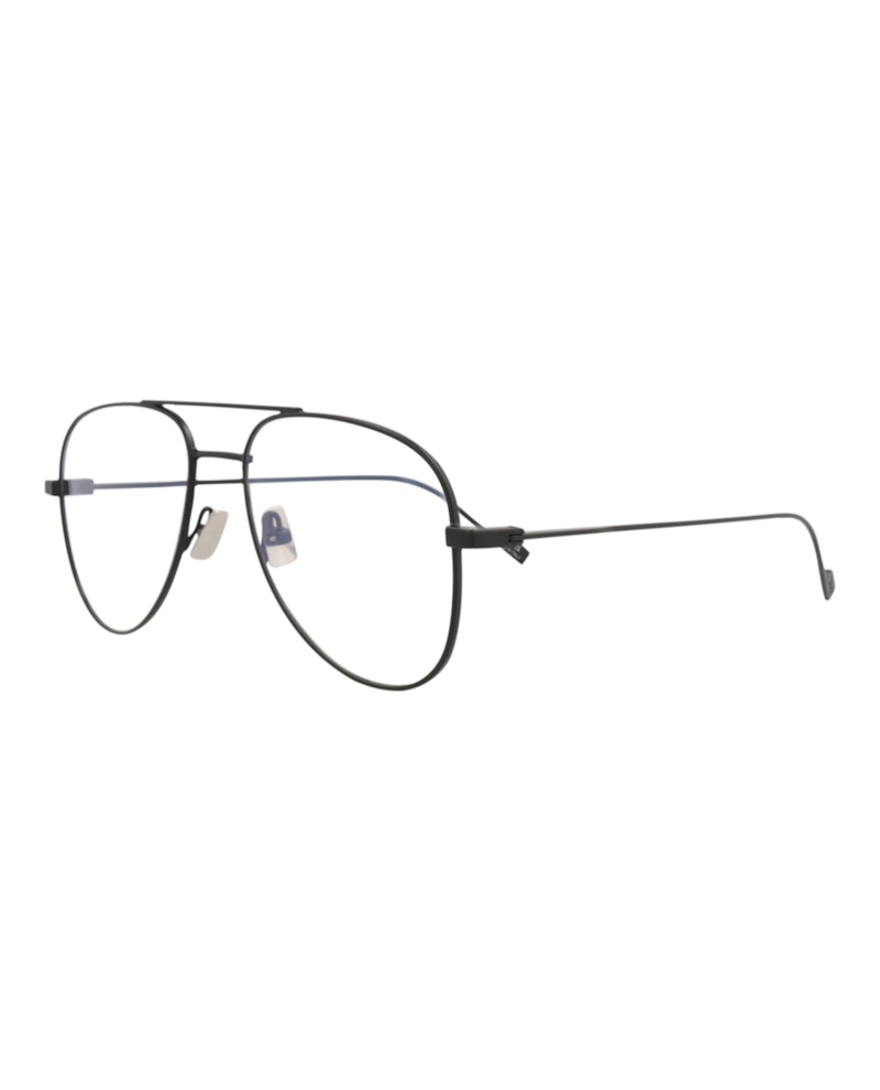Saint Laurent Aviator-Frame Metal Optical Frames Black Black Transparent (CLASSIC11Y-30013069-001)