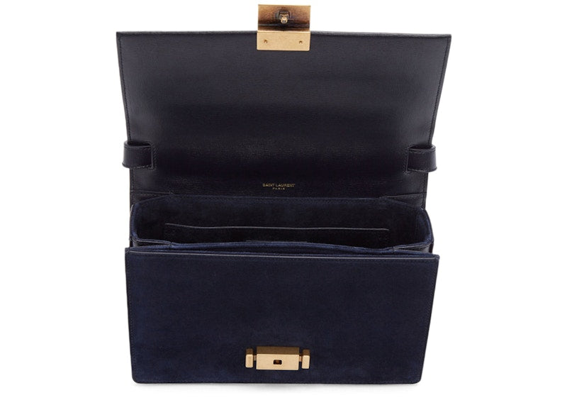 Saint Laurent Bellechasse Shoulder Medium Navy