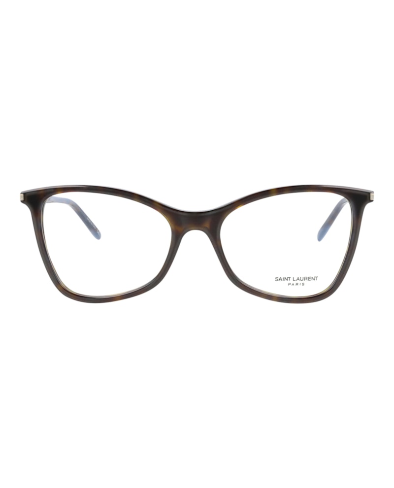 Saint Laurent Cat Eye Eyeglasses Havana/Havana/Transparent (SL478JERRY-30011694-002)