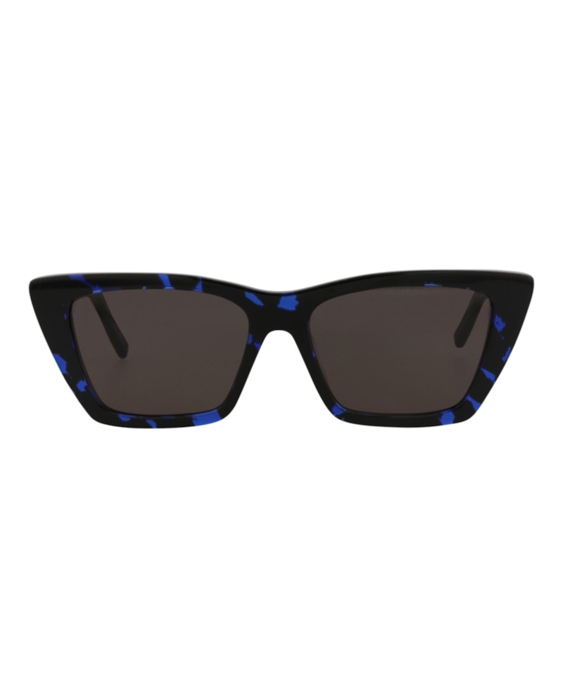 Saint Laurent Cat Eye-Frame Acetate Sunglasses Havana Havana Black (SL276MICA-30006557-009)