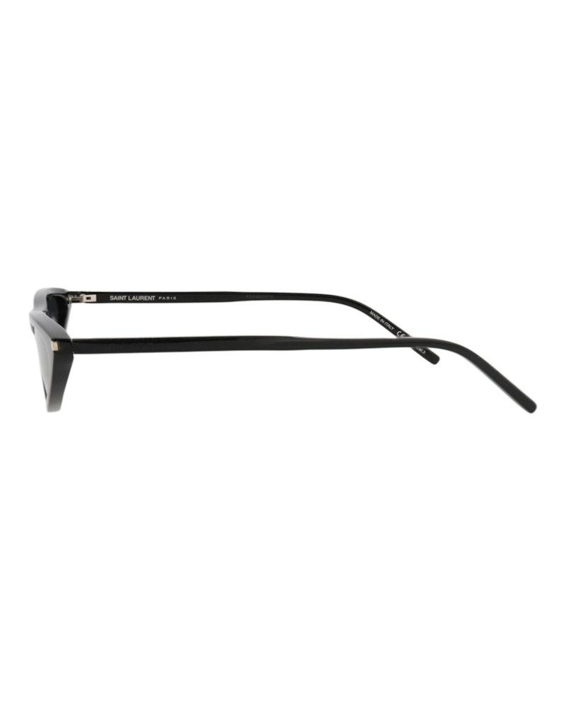 Saint Laurent Cat Eye-Frame Recycled Acetate Sunglasses Black Black Black (SL703-30015705-001)