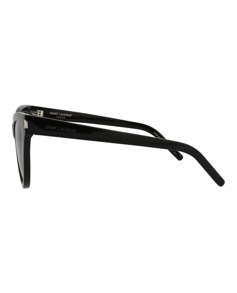 Saint Laurent Cat Eye Sunglasses Black/Black/Black (SL425-30010666-001)