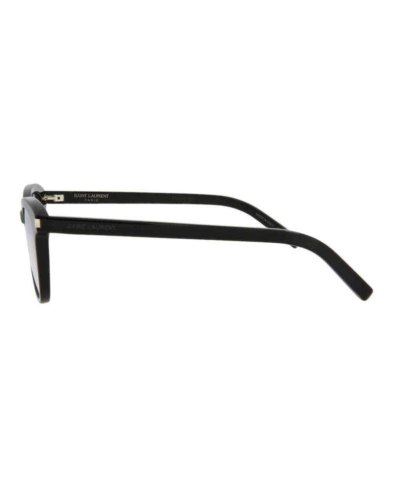 Saint Laurent Cat Eye Sunglasses Black/Black/Grey (SL356-30008552-017)