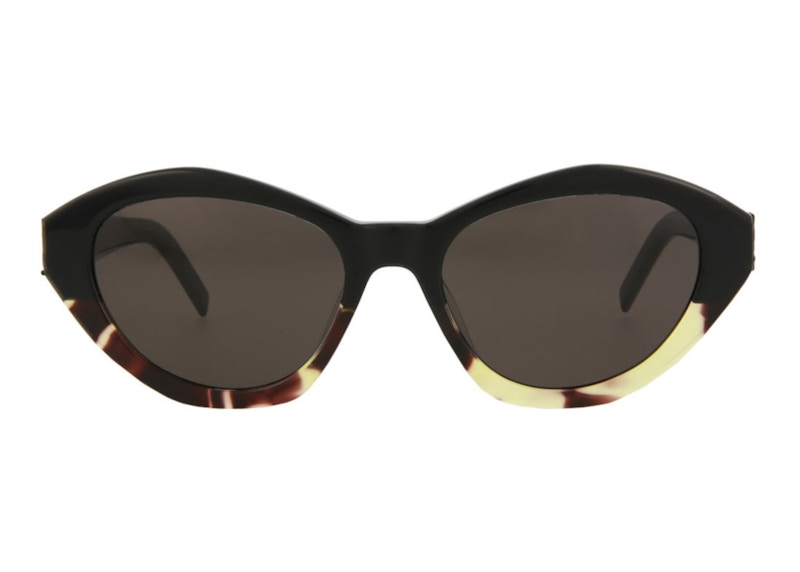 Saint Laurent Cat Eye Sunglasses Havana/Black/Black (SLM60-30008537-004)
