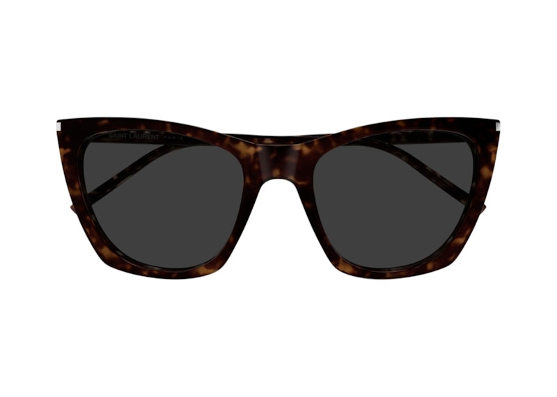 Saint Laurent Cat eye Sunglasses Havana-Grey (SL-214-KATE-THIN-002)