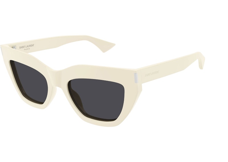 Saint Laurent Cat eye Sunglasses Ivory-Black (SL-759-004)