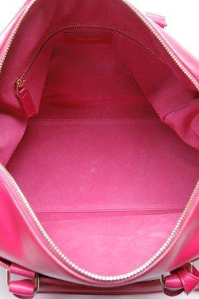 Saint Laurent Classic 6 Hour Duffle Bag Fuschia