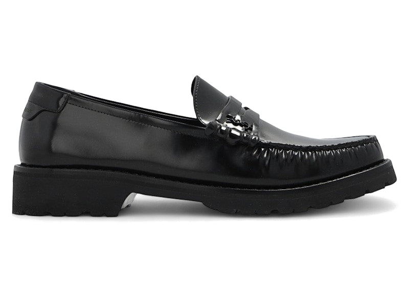 Saint Laurent Le Loafer Chunky Penny Slippers Black (Women's)