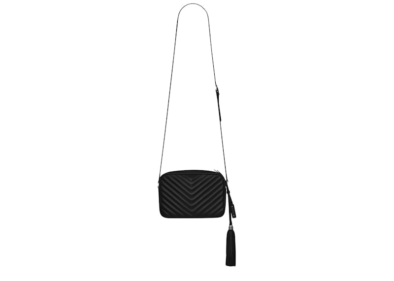 Saint Laurent Lou Camera Bag Crossbody Matelasse Leather Black