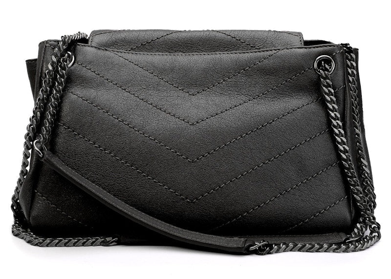 Saint Laurent Nolita Shoulder Bag Small Black