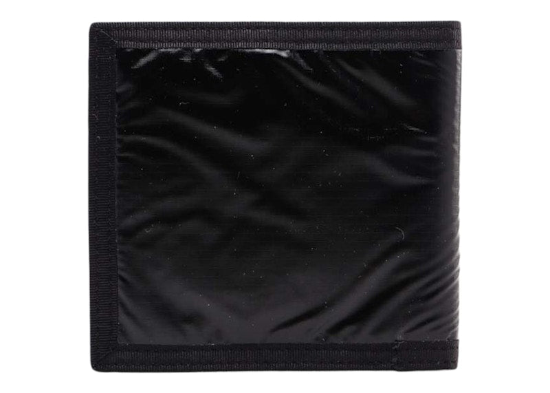 Saint Laurent Nuxx Nylon Logo Print Wallet Black