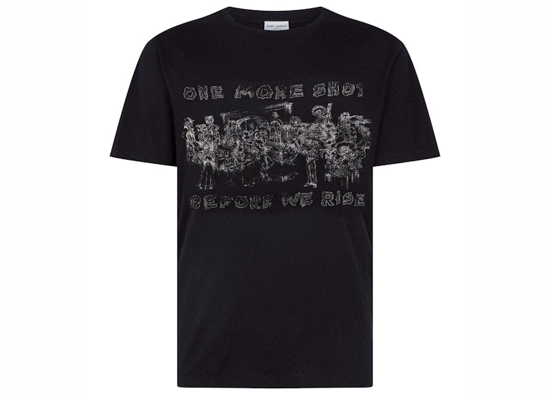 Saint Laurent One More Shot T-Shirt Black/Natural