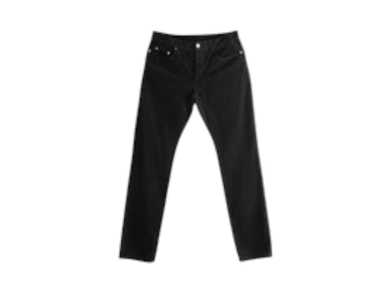 Saint Laurent Relaxed Slim Pants Deep Faded Black