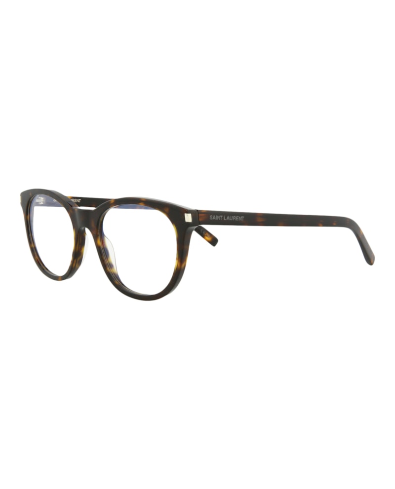 Saint Laurent Round Oval Optical Frames Havana/Havana/Transparent (SL471-30011701-002)