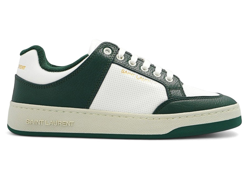 Saint Laurent SL/61 Low White Dark Green