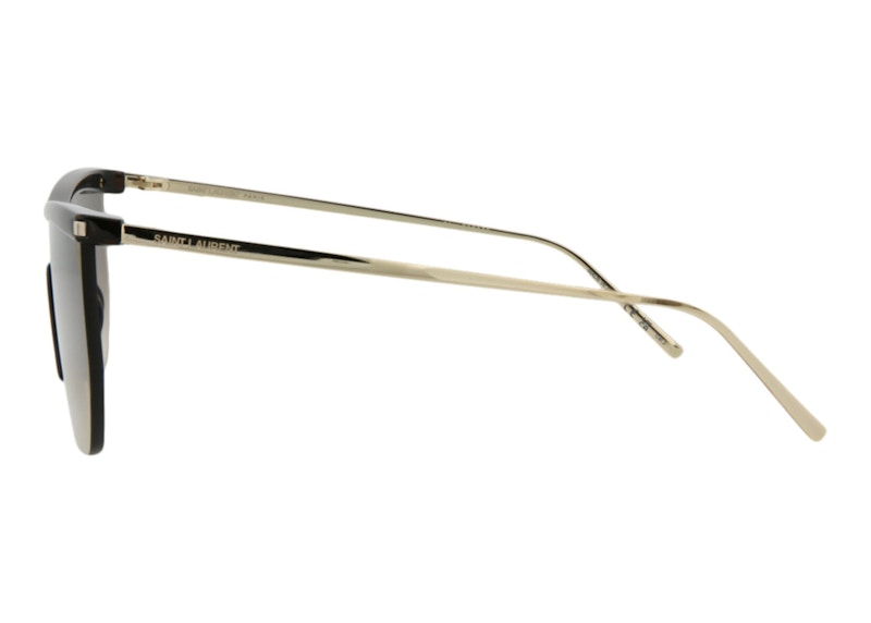 Saint Laurent Shield Sunglasses Havana/Gold/Brown (SL519MASK-30013068-003)