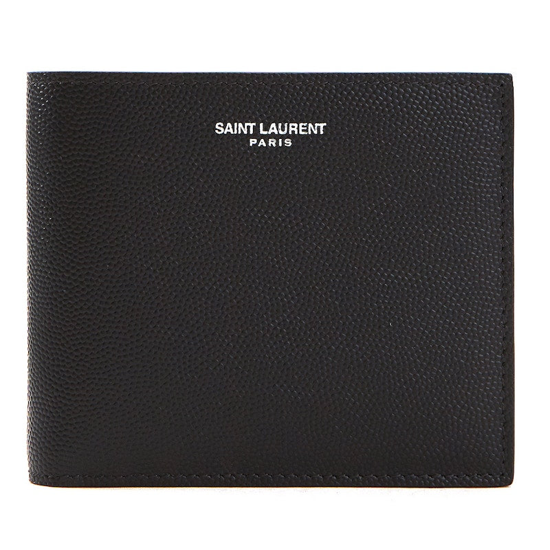 Saint Laurent Short Wallet Black