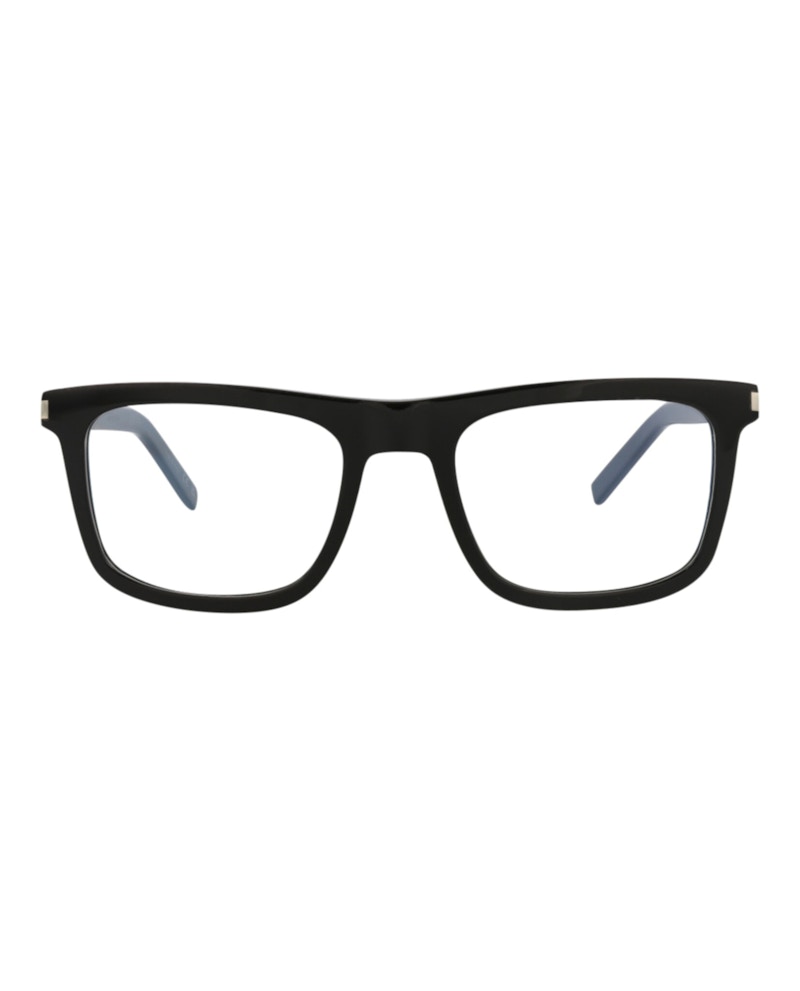 Saint Laurent Square Eyeglasses Black/Black/Transparent (SL547SLIMO-30013701-001)
