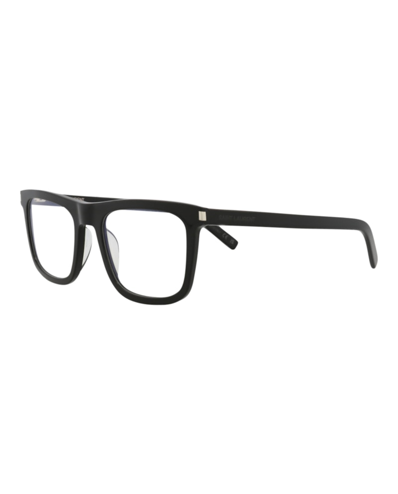 Saint Laurent Square Eyeglasses Black/Black/Transparent (SL547SLIMO-30013701-001)