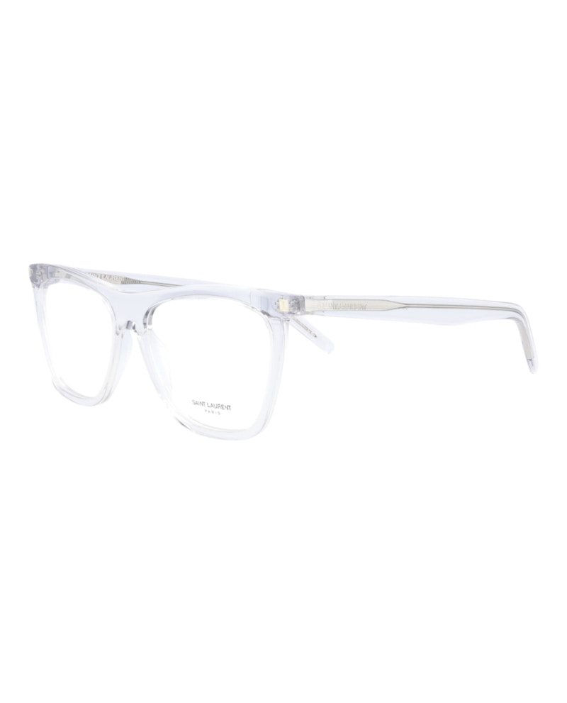 Saint Laurent Square Eyeglasses Grey/Grey/Transparent (SL518-30013050-003)