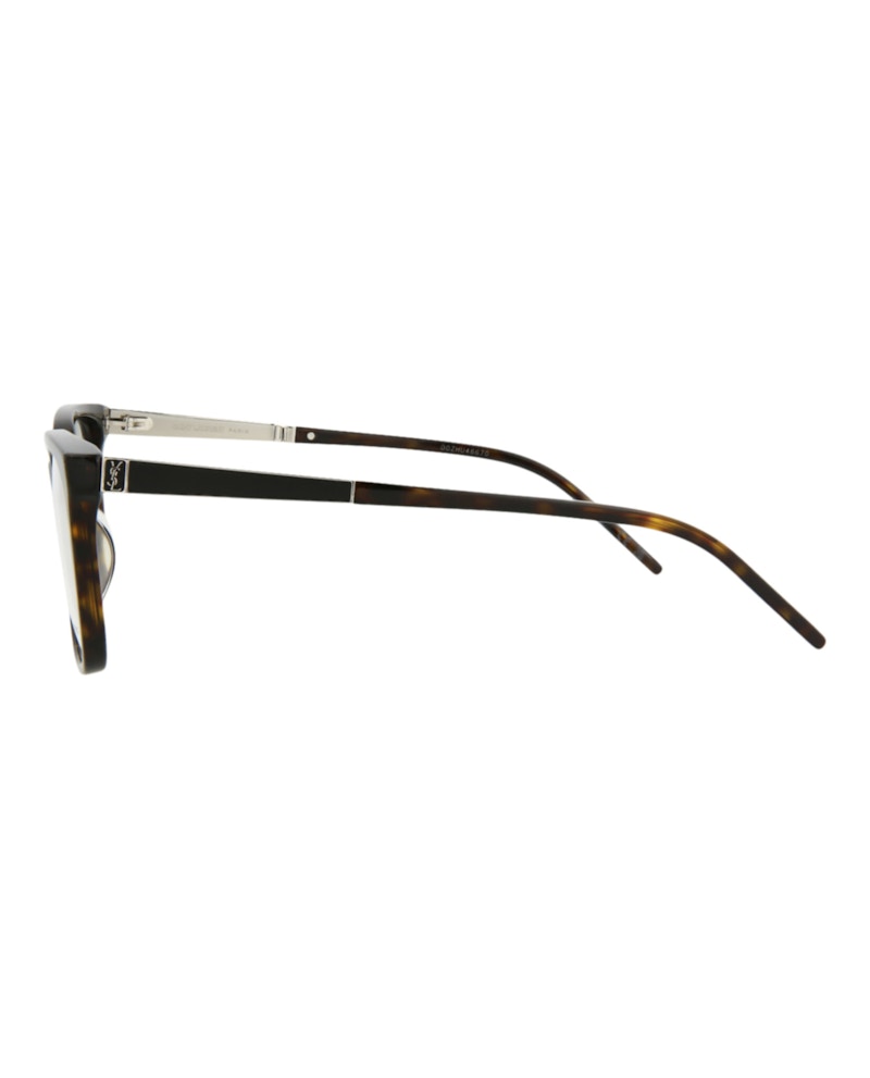 Saint Laurent Square Eyeglasses Havana/Havana/Transparent (SLM102-30013249-004)