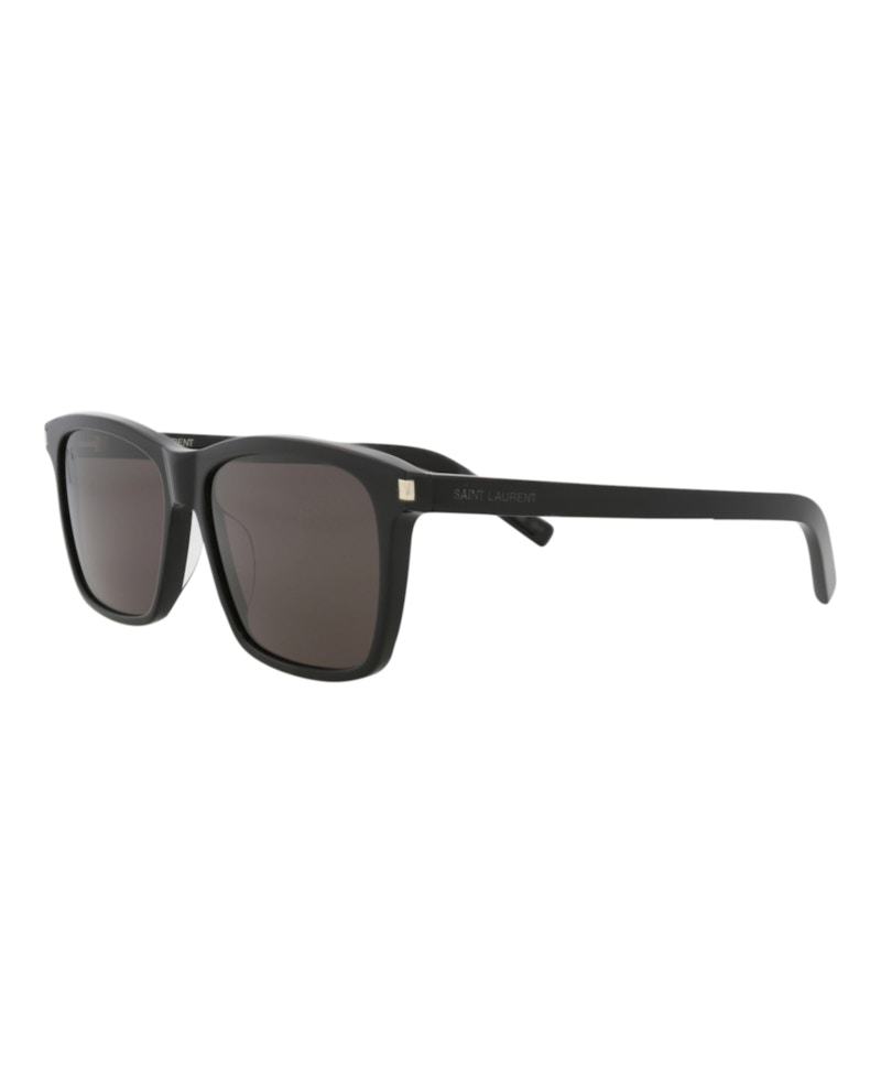 Saint Laurent Square-Frame Acetate Sunglasses Black Black Black (SL339-30008541-001)