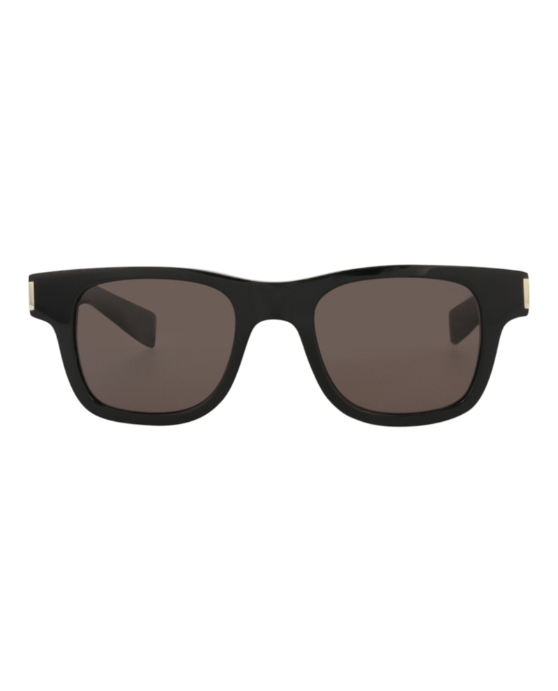Saint Laurent Square-Frame Acetate Sunglasses Black/Black/Black (SL564-30013785-001)