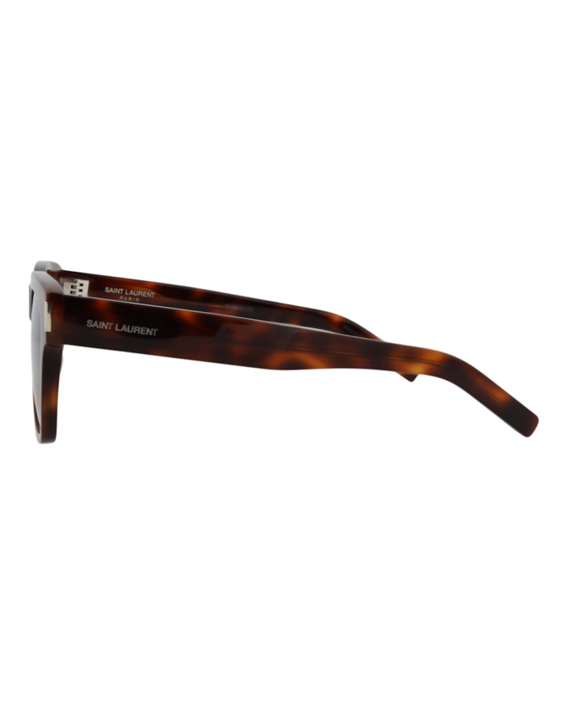 Saint Laurent Square-Frame Acetate Sunglasses Havana Havana Green (SL560-30013784-002)