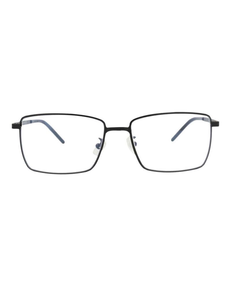 Saint Laurent Square-Frame Metal Optical Frames Black Black Transparent (SL379FSLIM-30009441-002)