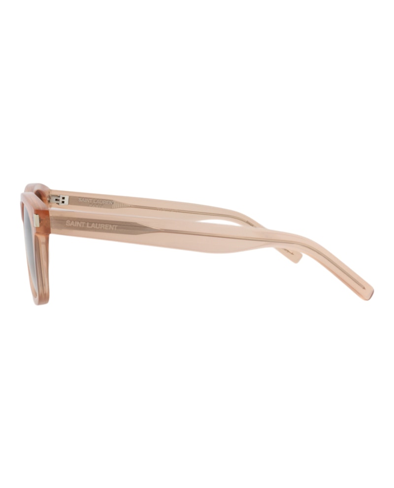 Saint Laurent Square-Frame Recycled Acetate Sunglasses Orange Orange Brown (SL51-30000167-082)