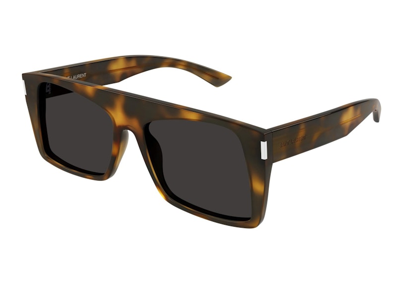 Saint Laurent Square Sunglasses Havana/Black (SL-651-VITTI-003)