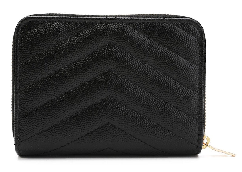 Saint Laurent Wallet Small Monogram Black