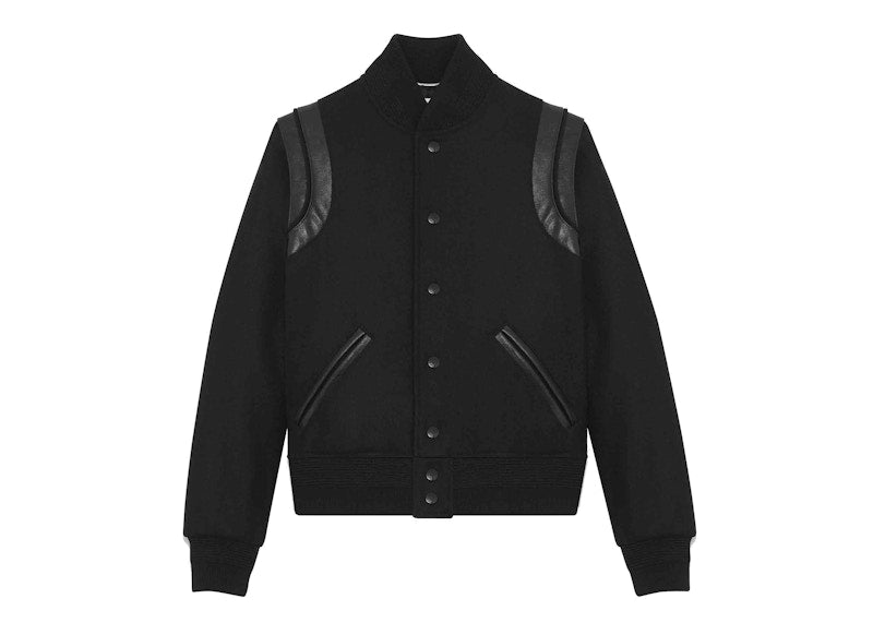 Saint Laurent Wool Teddy Black