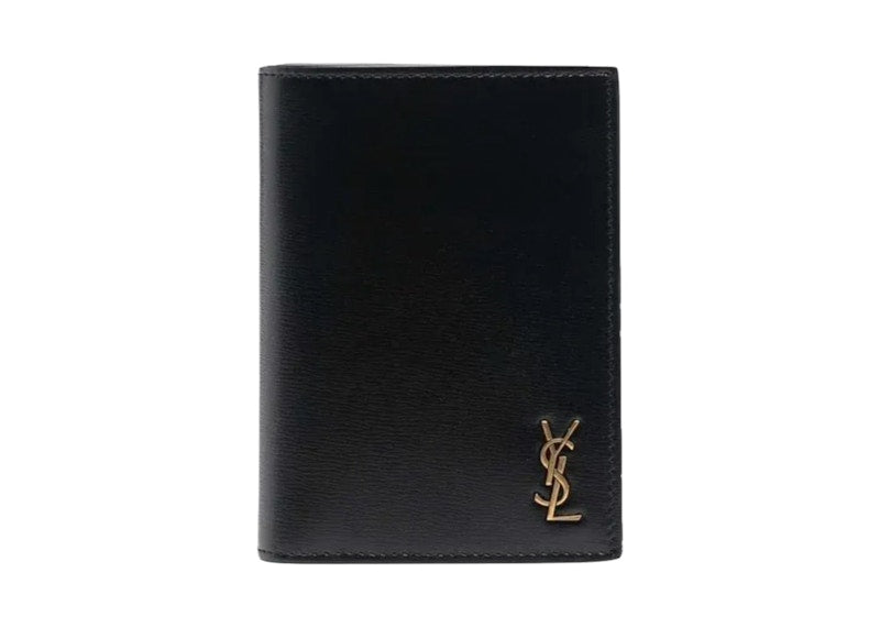 Saint Laurent YSL Tin Mo Wallet Nero