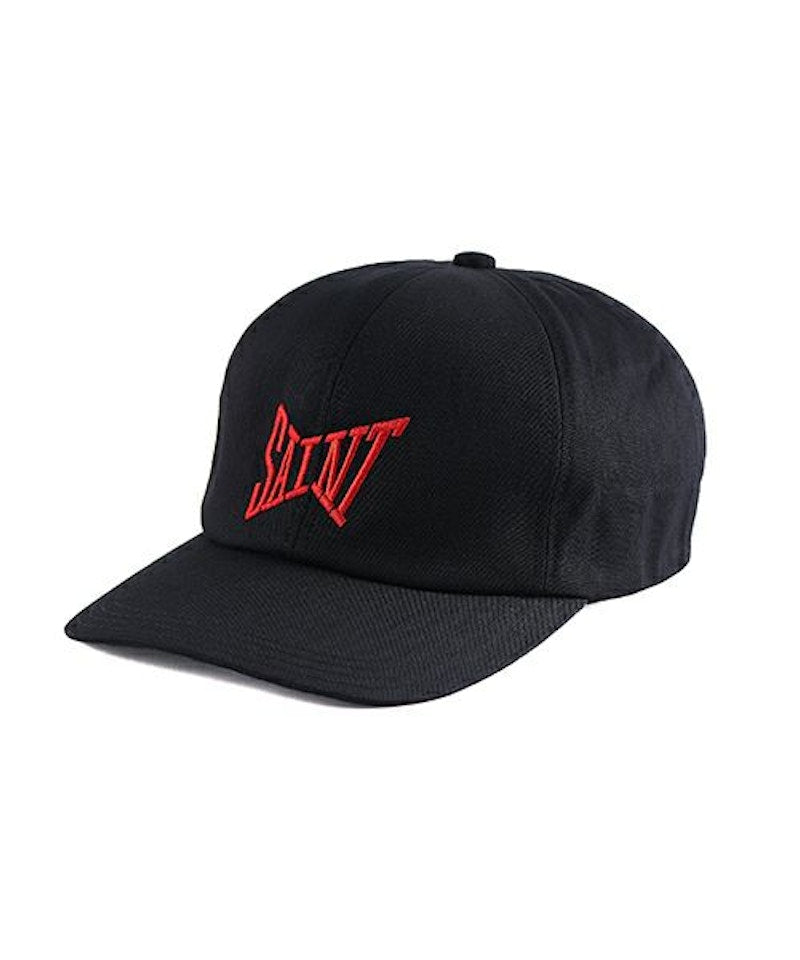 Saint Michael Logo Cap Black/Red
