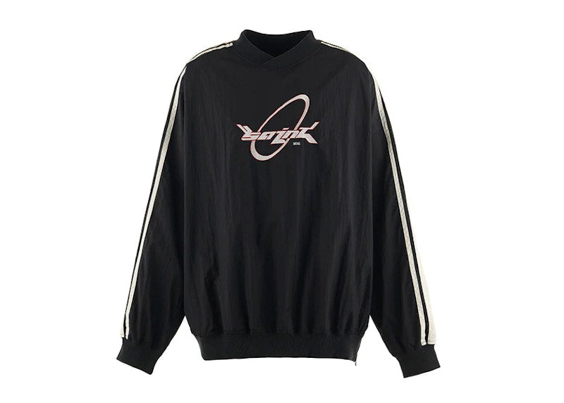 Saint Michael Nylon Pullover Black