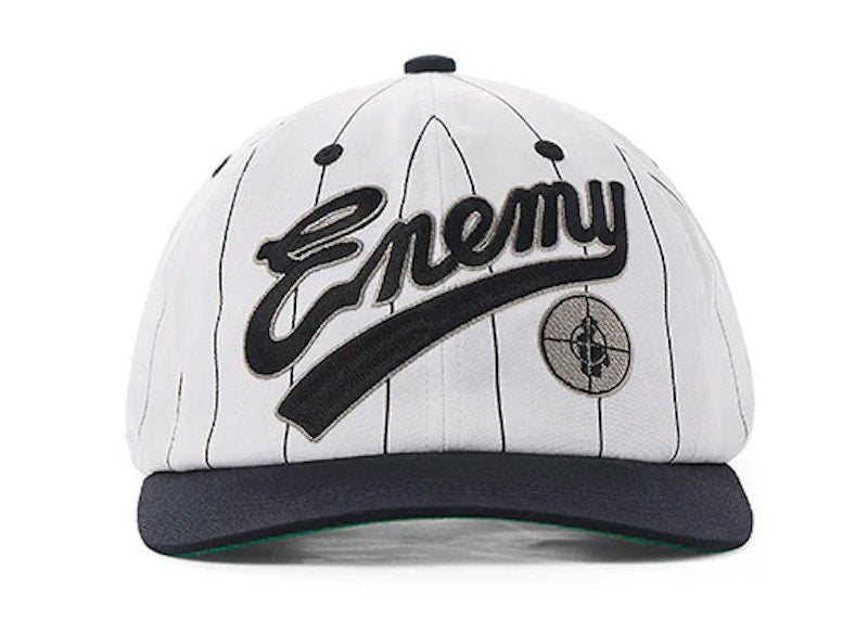 Saint Michael x Public Enemy SNT ENEMY Cap White