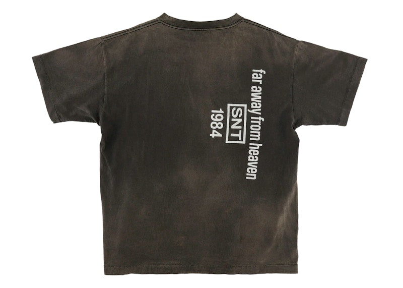 Saint Mxxxxxx Anchor T-Shirt Vintage Black