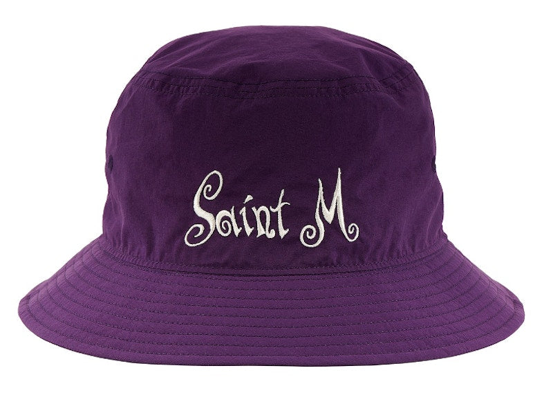 Saint Mxxxxxx Bucket Hat Purple