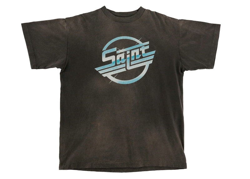 Saint Mxxxxxx Circle.S T-Shirt Vintage Black