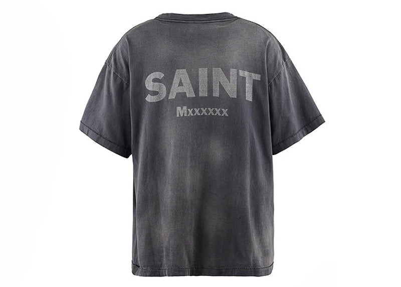 Saint Mxxxxxx Evangelion Neon Genesis Tee Black