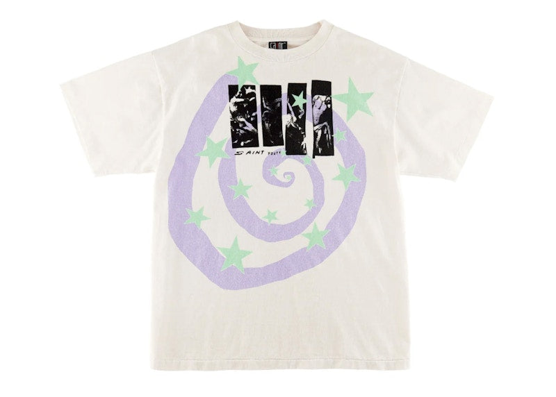 Saint Mxxxxxx Humanity T-Shirt Vintage White