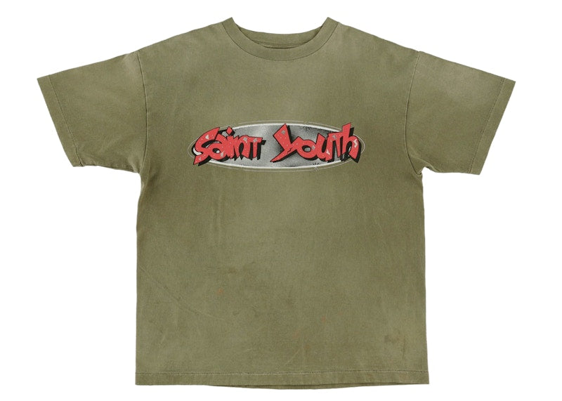 Saint Mxxxxxx In Heaven T-Shirt Khaki