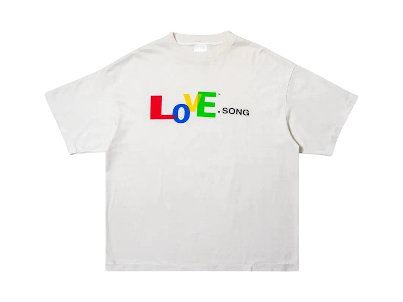 Saint Mxxxxxx Love song T-shirt White