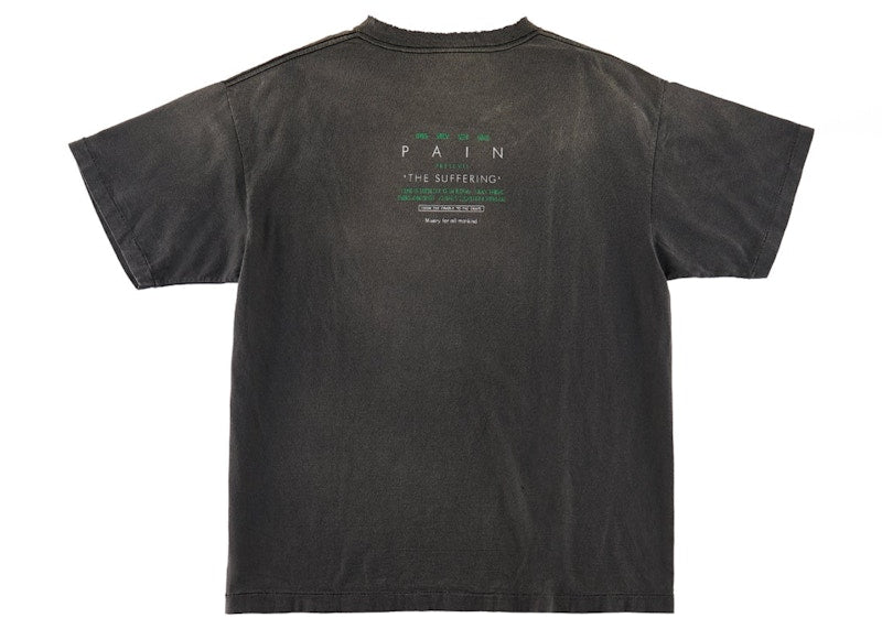 Saint Mxxxxxx Pain T-Shirt Vintage Black