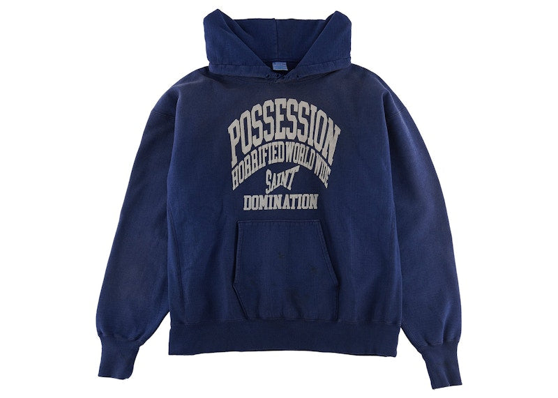 Saint Mxxxxxx Possesion Hoodie Navy