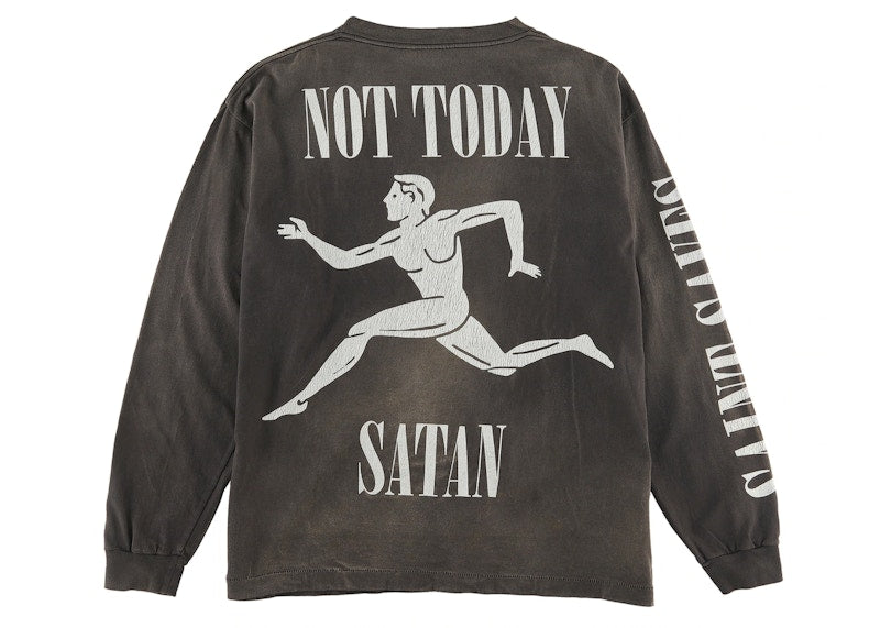 Saint Mxxxxxx Running L/S Tee Black