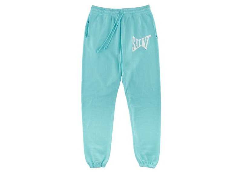 Saint Mxxxxxx Saint Sweatpants Blue White